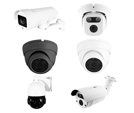 Various Security Cameras